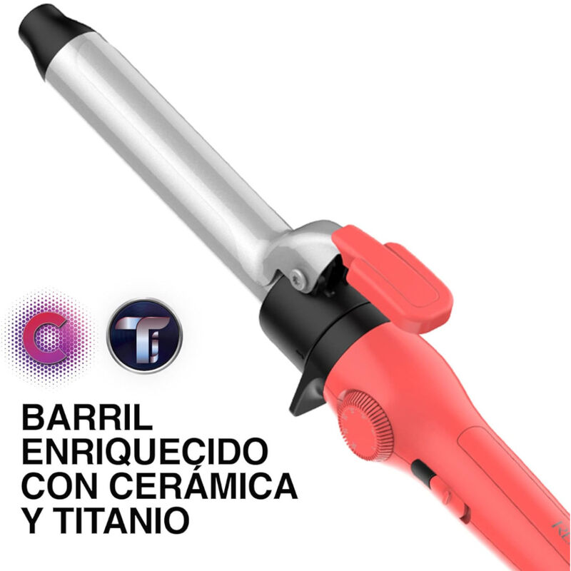 Rizador Ondulador Pinza Remington Cer&aacute;mica + Ti... image number null