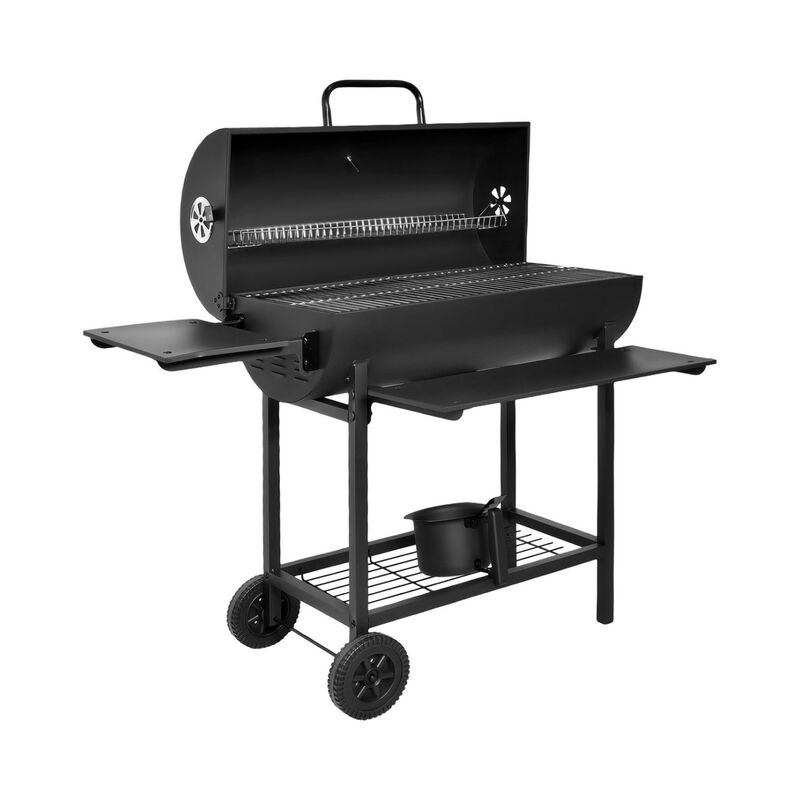 Asador Carb&oacute;n Ahumador Parrilla 70cm Mesa Front... image number null