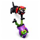 Inflable Halloween Bruja Gato Colgante Techo 2.43m Luz Led