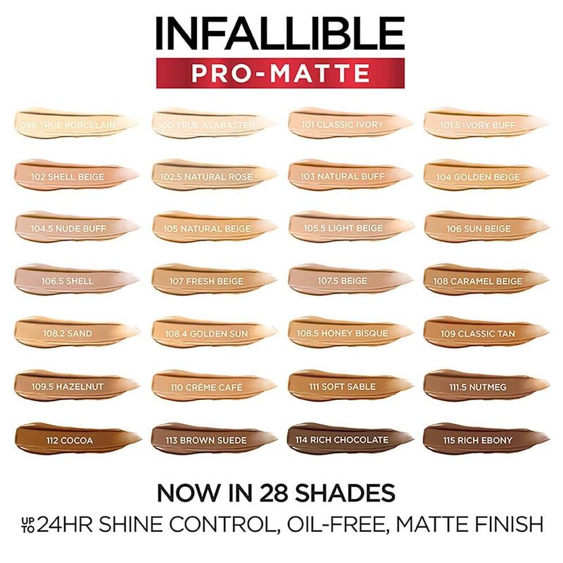 Base L'oreal Paris Infallible Pro-matte Caramel... image number null