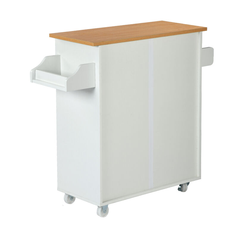 Carrito de Almacenamiento con Estante Ajustable... image number null