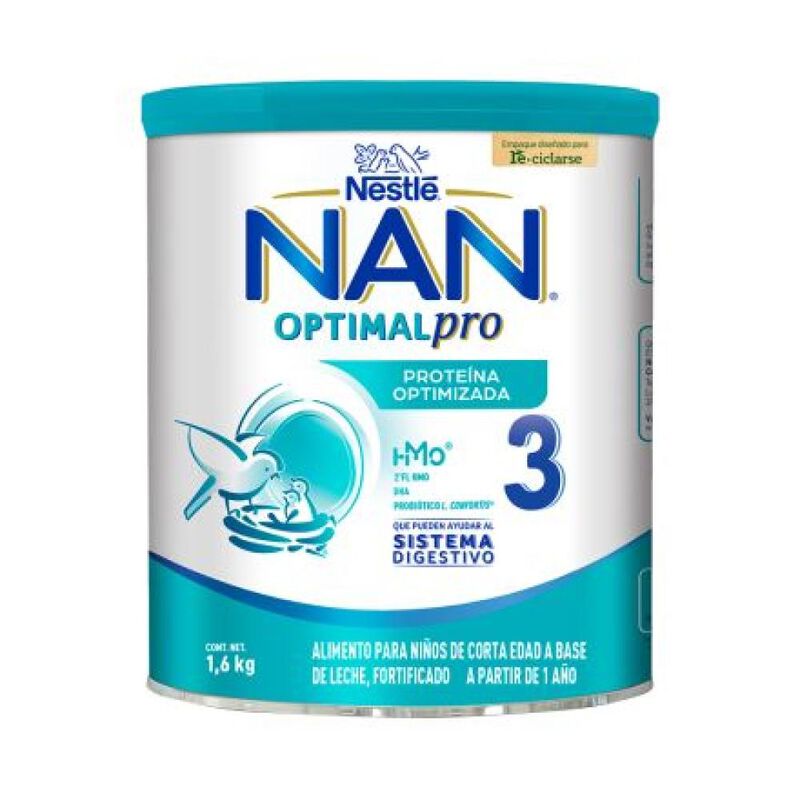 Nan 3 Optimal Pro 1-3 A&ntilde;os 1.6 Kg image number null
