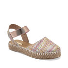 Celex alpargata plataforma para mujer rosa multicolor cod 141157-E