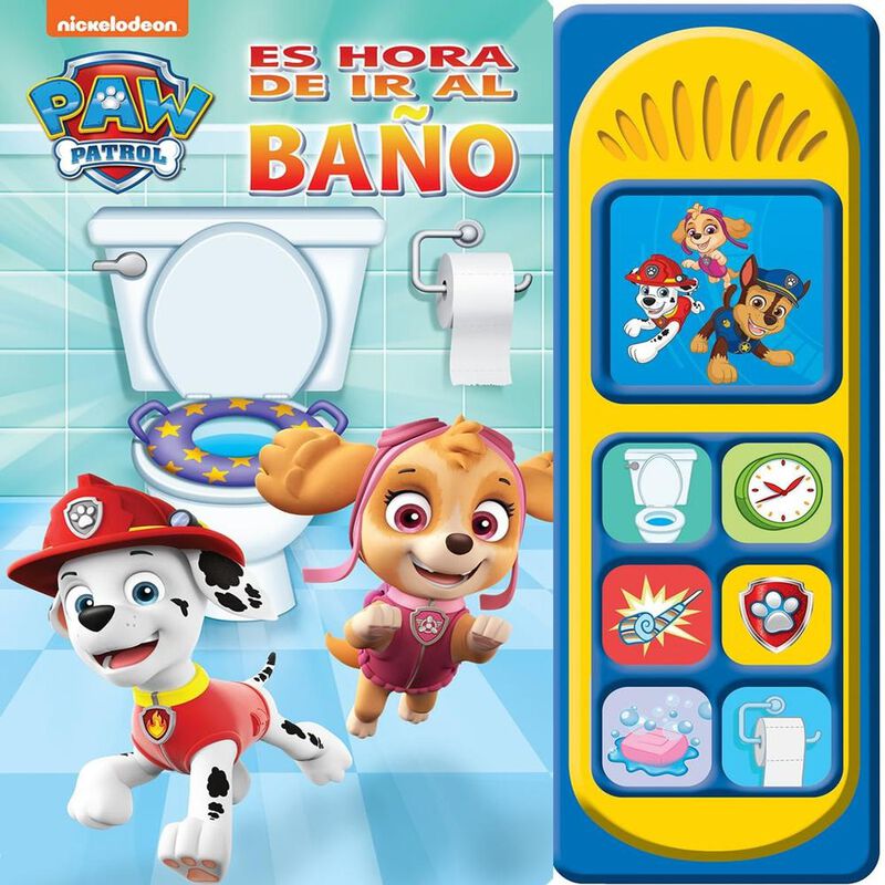 Es Hora de ir al Ba&ntilde;o: Libro con 7 Botones de S... image number null