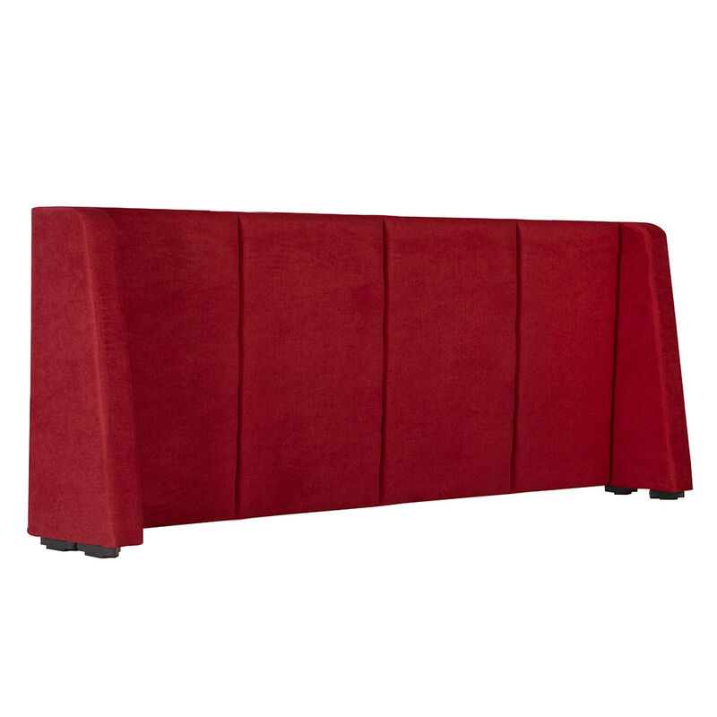 Cabecera King Size Dicasa Milan Rojo image number null