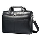 Malet&iacute;n Samsonite Leather Slim Black De 16 Pulgadas