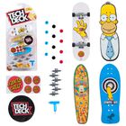 Minimonopatines Tech Deck Ultra Dlx Simpsons, Paquete De 4 Para Ni&ntilde;os A Partir De 6 A&ntilde;os