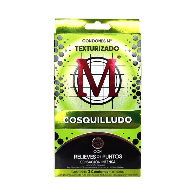 Preservativos M Force Texturizado 3 Condones image number null