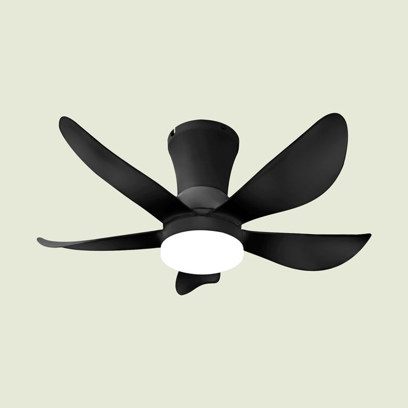 Ventilador de Techo MIL LUCES FLORIS NEGRO - Di... image number null