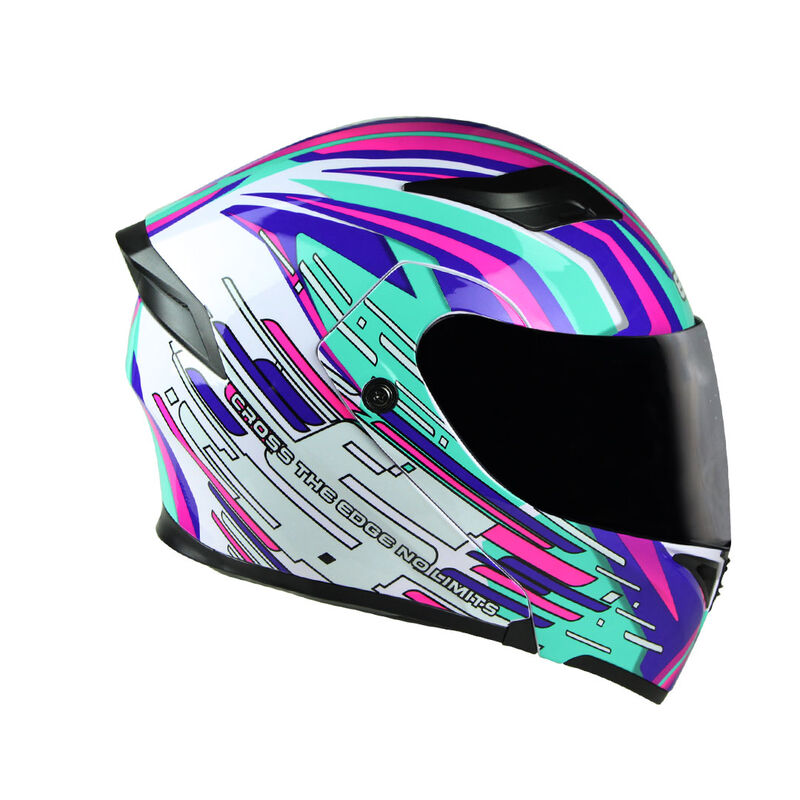Casco Abatible Para Moto Edge Boss Skybreaker C... image number null