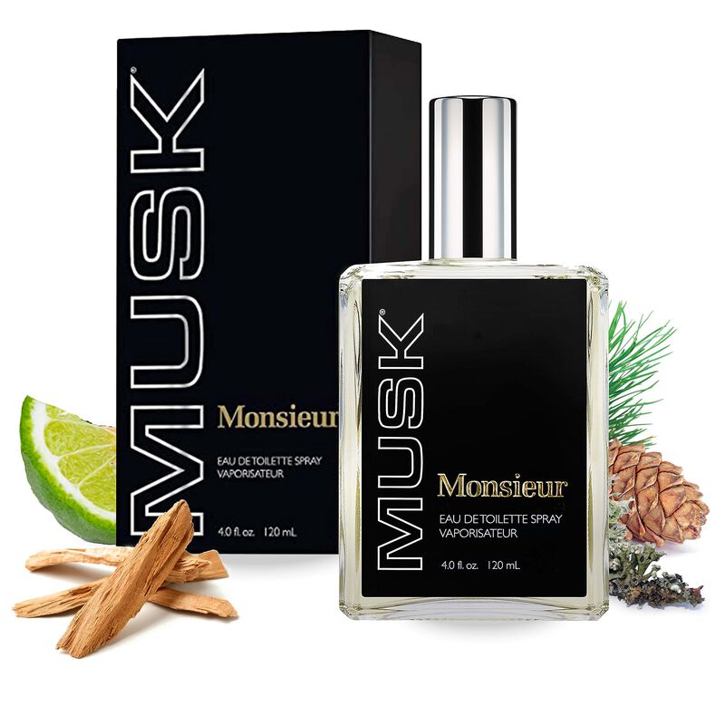 Perfume Dana Monsieur Musk Edt En Aerosol Para ... image number null