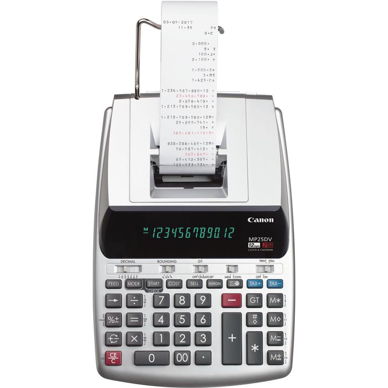 Calculadora De Impresi&oacute;n Canon Mp25dv-3 De Escr... image number null