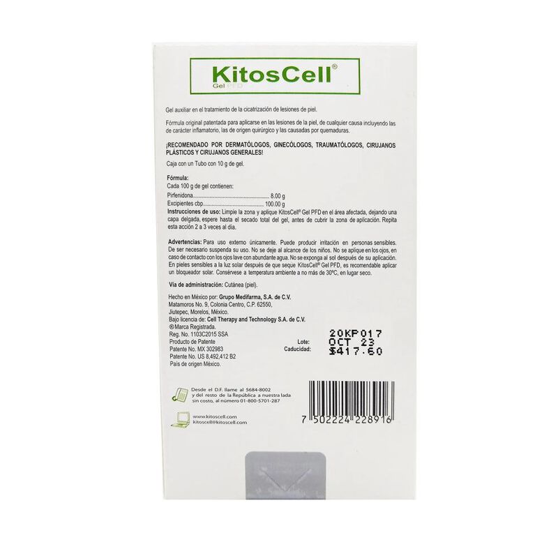 Kitoscell 8 G 10 Gramos image number null