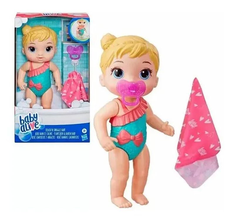 Baby Alive Chapoteos Y Abrazos Diferentes Color... image number null