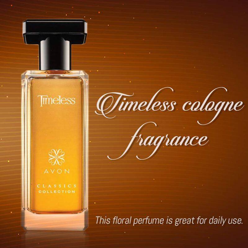 Perfume Avon Timeless Cologne Spray 50 Ml (x2) ... image number null