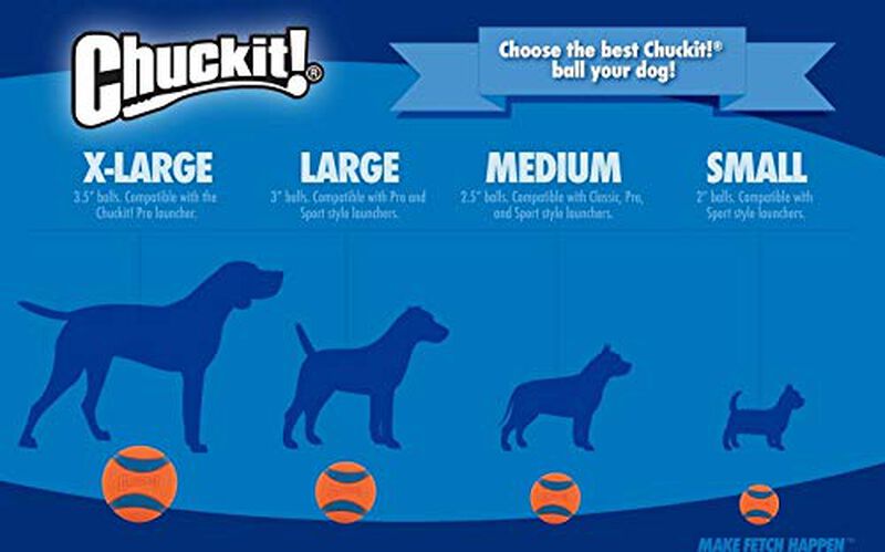 Juguete Para Perros Chuckit Max Glow Ball, Tama... image number null