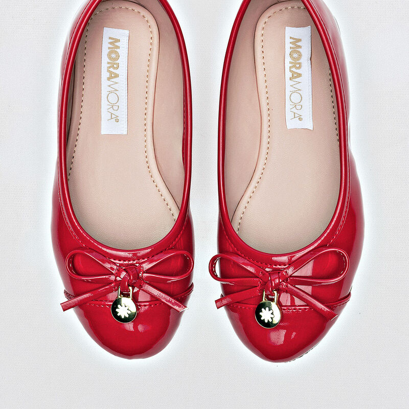 Moramora Balerina para niña rojo image number null