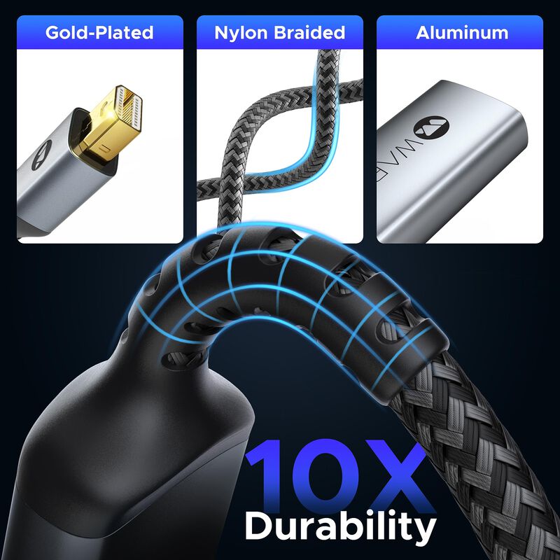 Adaptador Warrky 4k Mini Displayport A Hdmi Par... image number null