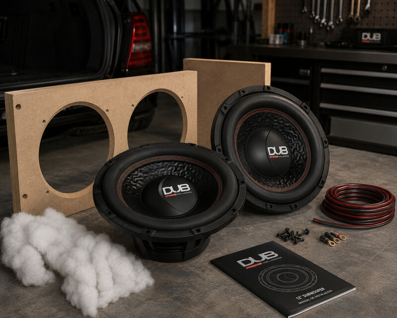 Subwoofer Para Auto Dub 12pulg 800w Dub1200w image number null