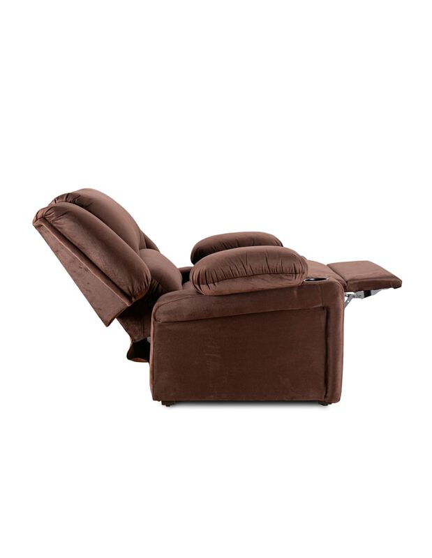 Sofá Reclinable Sara Con 2 Porta Vasos y 3 Posi... image number null