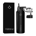 Termo de Acero Inoxidable Doble Aislamiento T&eacute;rmico con 3 Tapas Herm&eacute;ticas 40 oz Hidranur