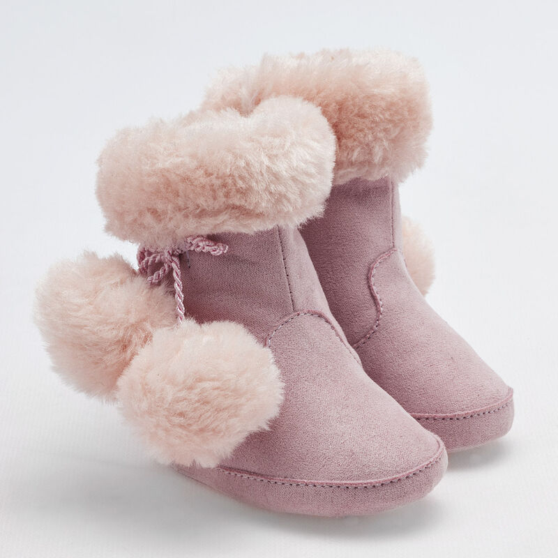 Baby Pop'S Botitas para beb&eacute; ni&ntilde;a rosa image number null