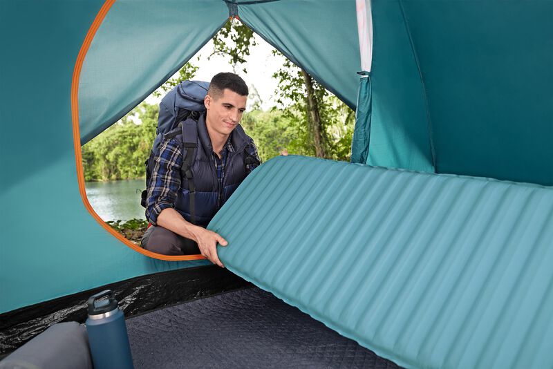 &nbsp;Colchoneta para acampar 1.83mx51cmx5.1cm infla... image number null