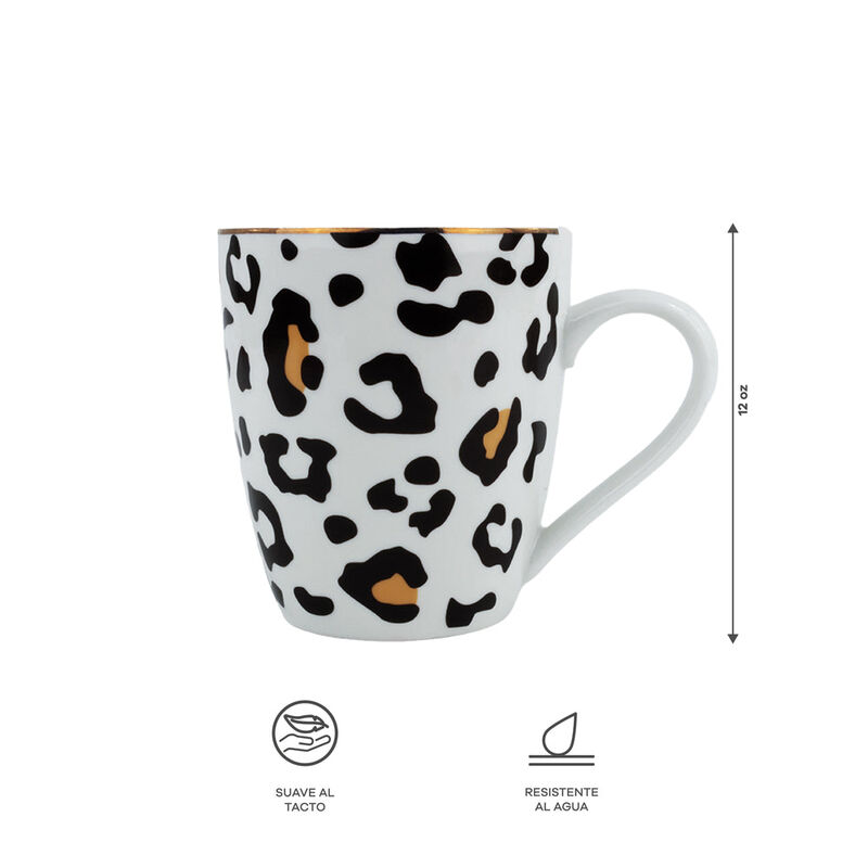 Vajilla Animal Print para 6 Personas - Cer&aacute;mica... image number null