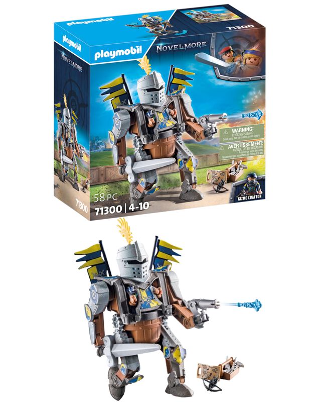 Robot De Combate Playmobil Novelmore Con Knight... image number null
