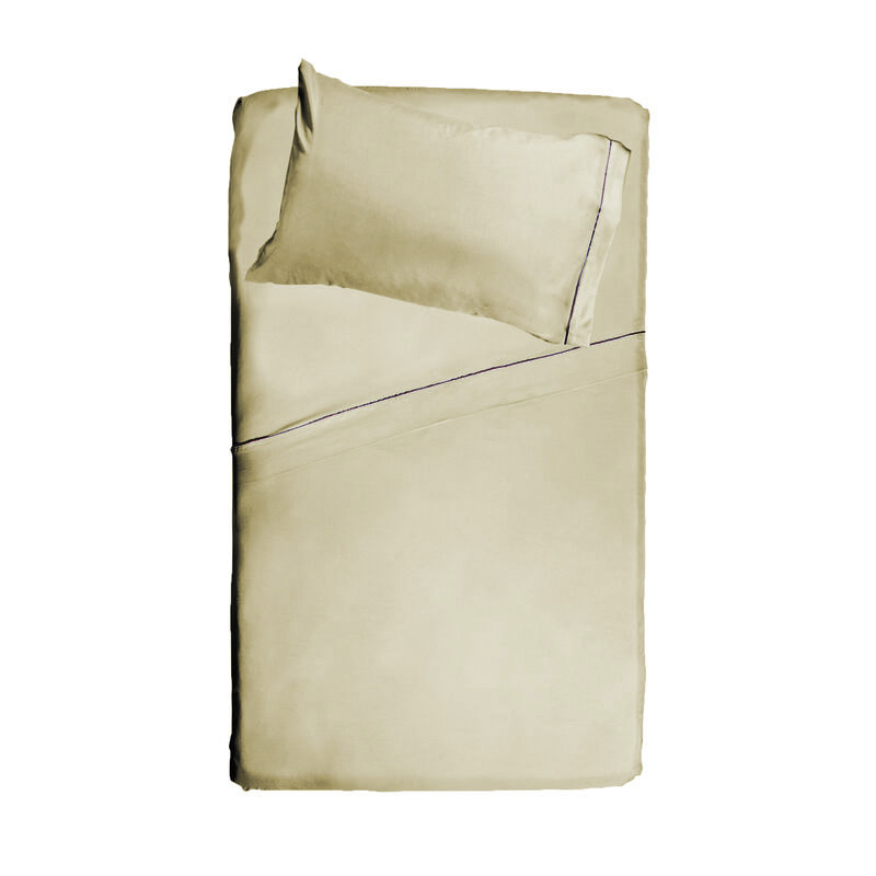 Juego de s&aacute;bana platinum tela tipo bamboo indiv... image number null