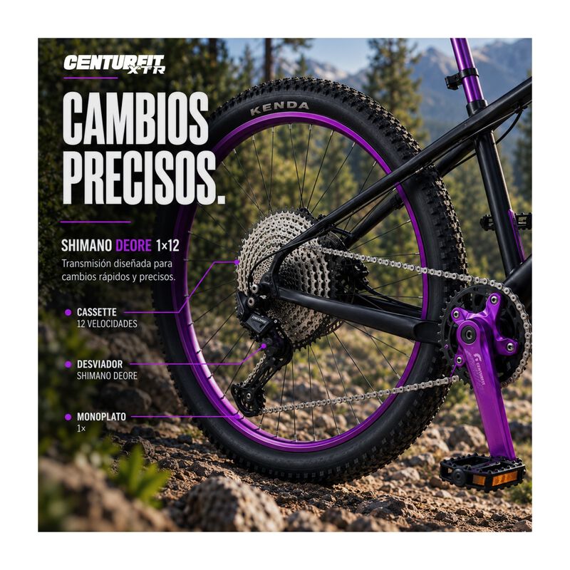 Bicicleta Monta&ntilde;a Rodada 29 Shimano12 Vel Freno... image number null