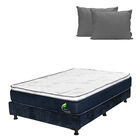 Colch&oacute;n Queen Size Eon + Box + Almohada 2pack