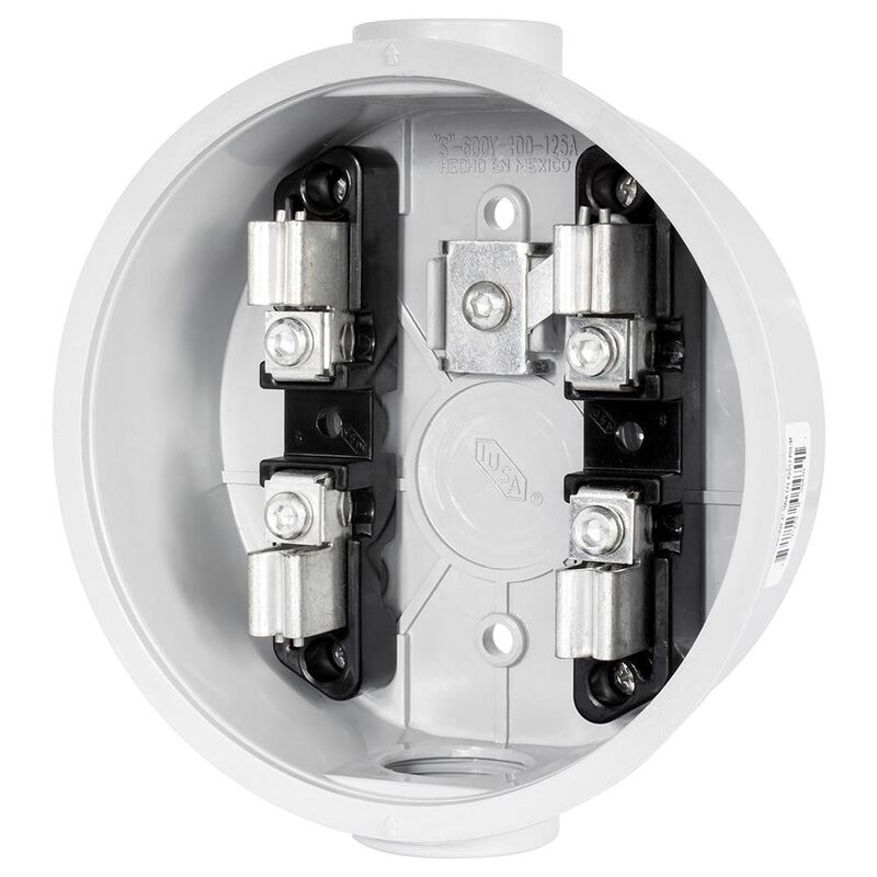 Base para medidor 4 policarbonato espec IUSA image number null