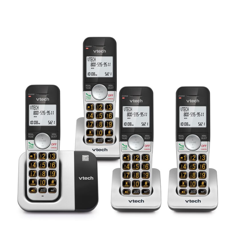 Tel&eacute;fono Inal&aacute;mbrico Vtech Vg231-4 De 4 Auricul... image number null