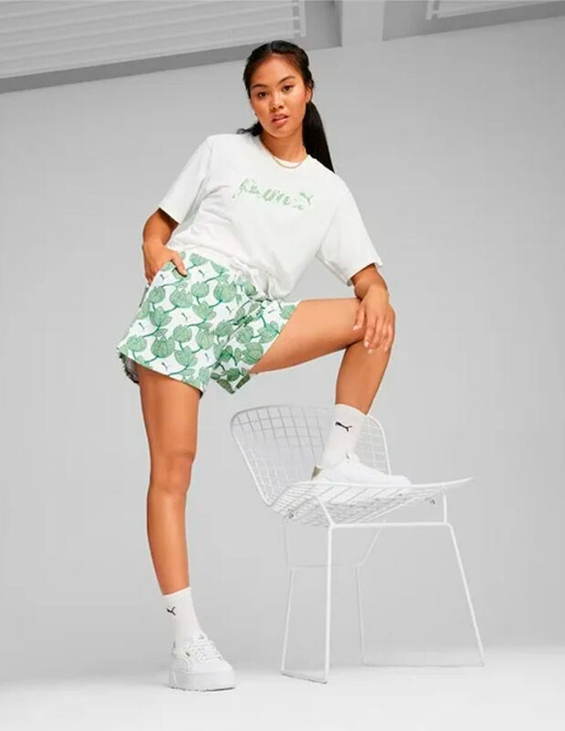 Short Puma Blossom Floral Mujer 67935286 image number null