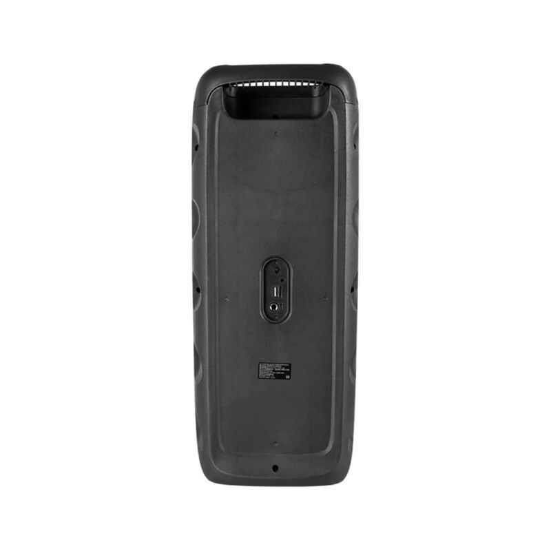 Bocina Portátil Negra con Doble Torre y Conecti... image number null