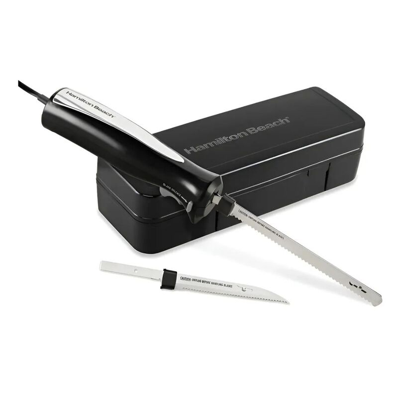 Cuchillo El&eacute;ctrico Hamilton Beach Carne Y Aves ... image number null