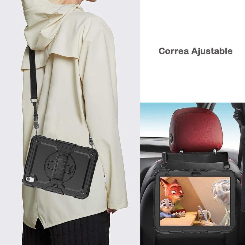 Funda TEKKU StrapB uso rudo para iPad Air 5 Air... image number null