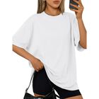 Camiseta Trendy Queen Blanca S Oversize Manga Corta