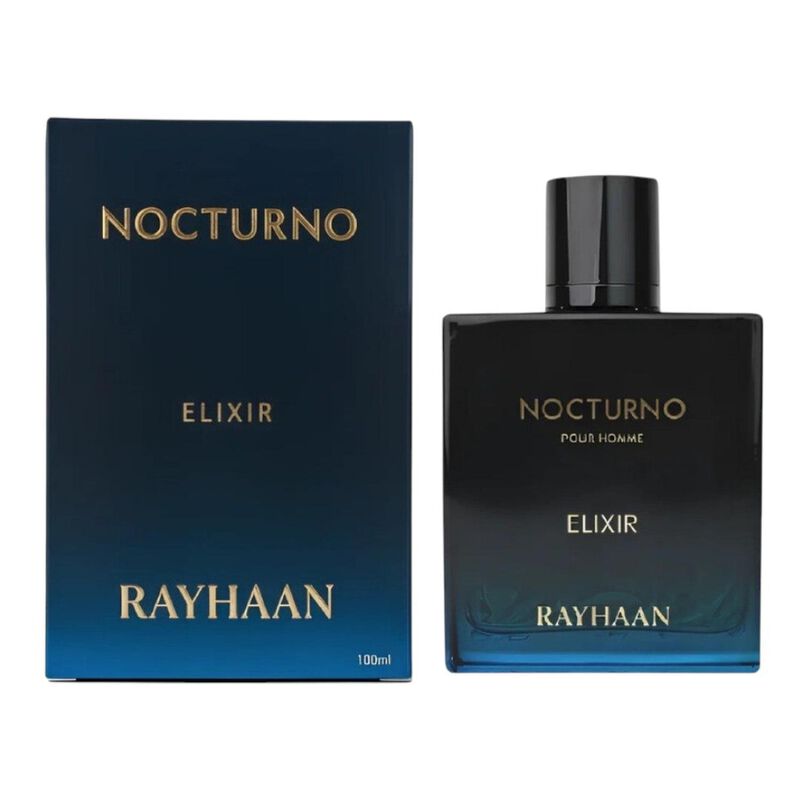 Perfume Rayhaan Nocturno Pour Homme Elixir Edp ... image number null