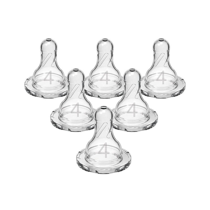 Tetina Mamila Dr Browns Nivel 4 Est&aacute;ndar 6 Piez... image number null