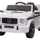 Camioneta El&eacute;ctrica Mercedes Montable Usb Mp3 +3 A&ntilde;os Blanco Little Monkey