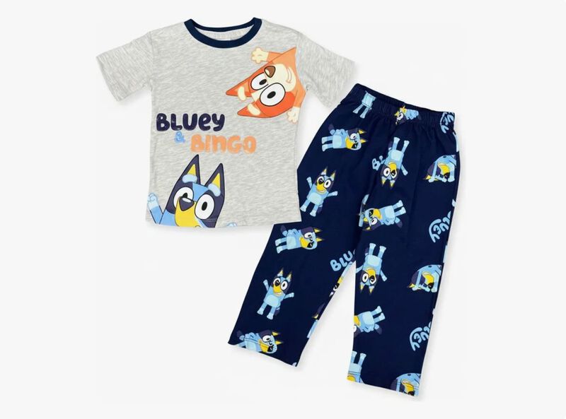 Pijama Bluey Para Ni&ntilde;os I Pantal&oacute;n Y Playera image number null
