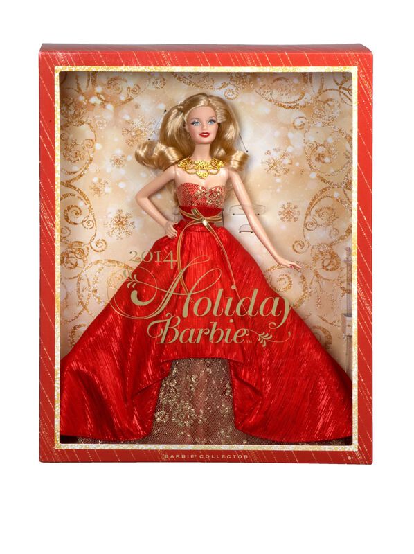 Mu&ntilde;eca Navide&ntilde;a Barbie Collector 2014 image number null