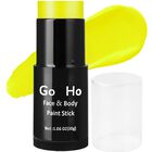 Pintura Facial Y Corporal Go Ho 30 g Barra Cremosa Amarillo Claro