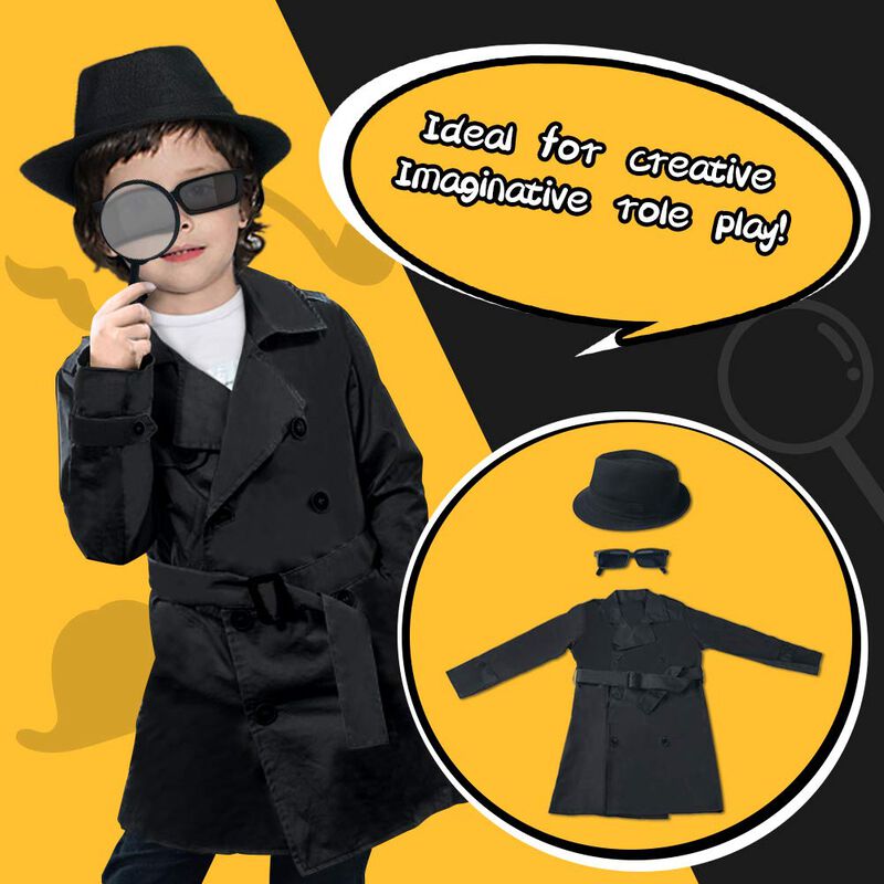 Kit De Espionaje Para Ni&ntilde;os, Disfraz De Detecti... image number null