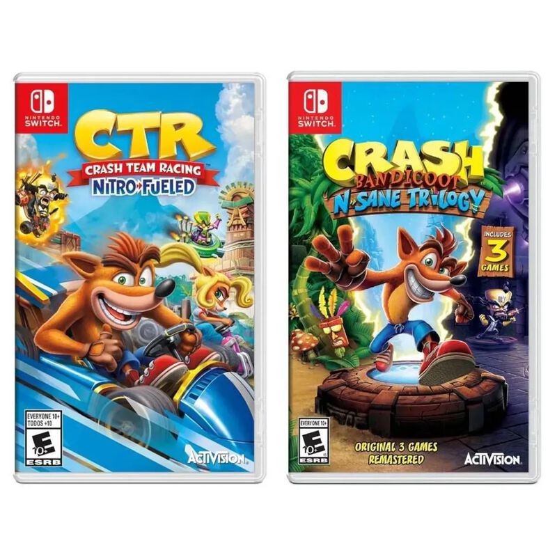 Bundle Crash Team Racing Nitro Fueled + Crash B... image number null