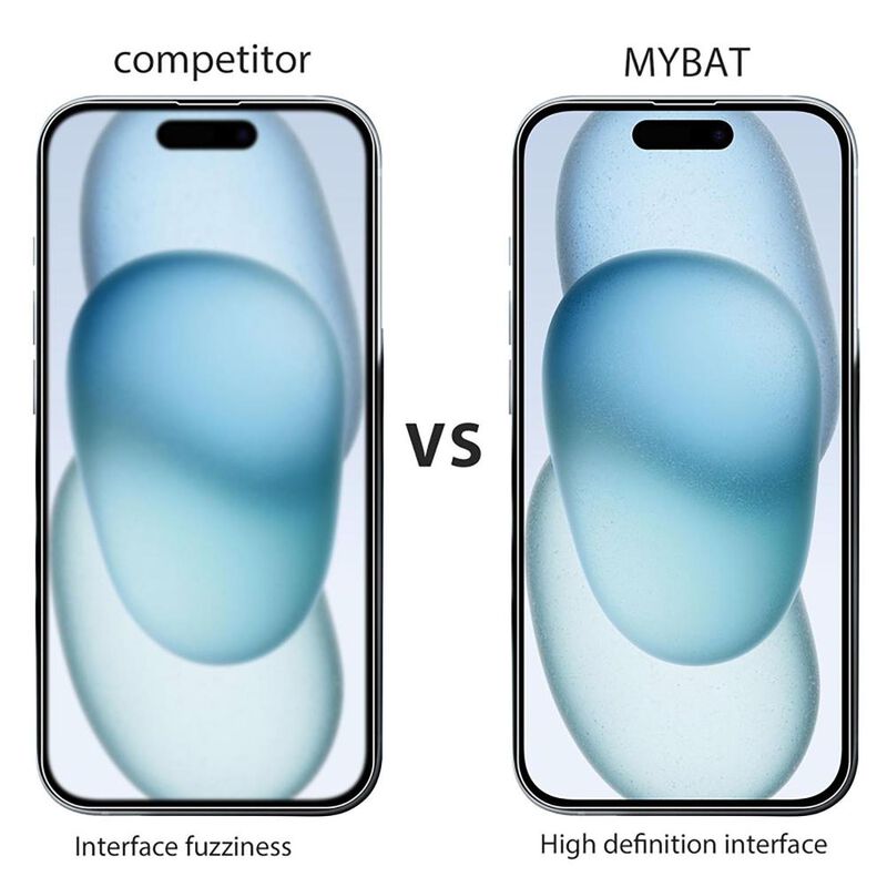 Mica Vidrio MYBAT para iPhone 15 PRO MAX protec... image number null