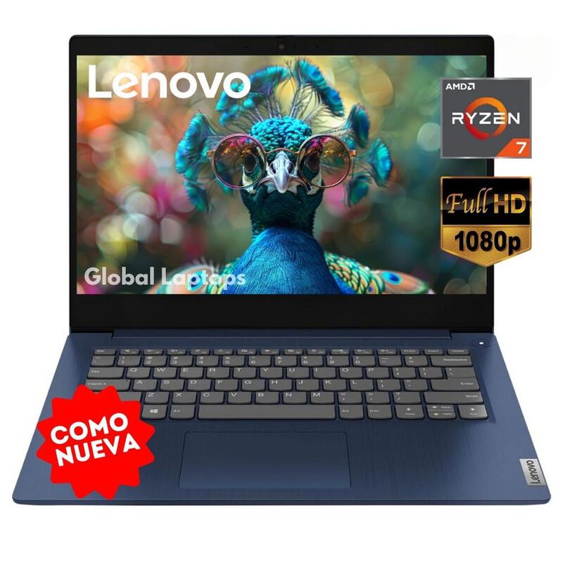 Laptop Lenovo 14-82KT Ryzen 7 5700U 8GB Ram 512... image number null