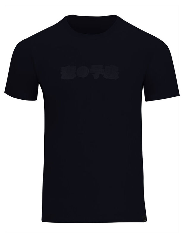 Playera Caballero Cuello Redondo Estampado Negr... image number null